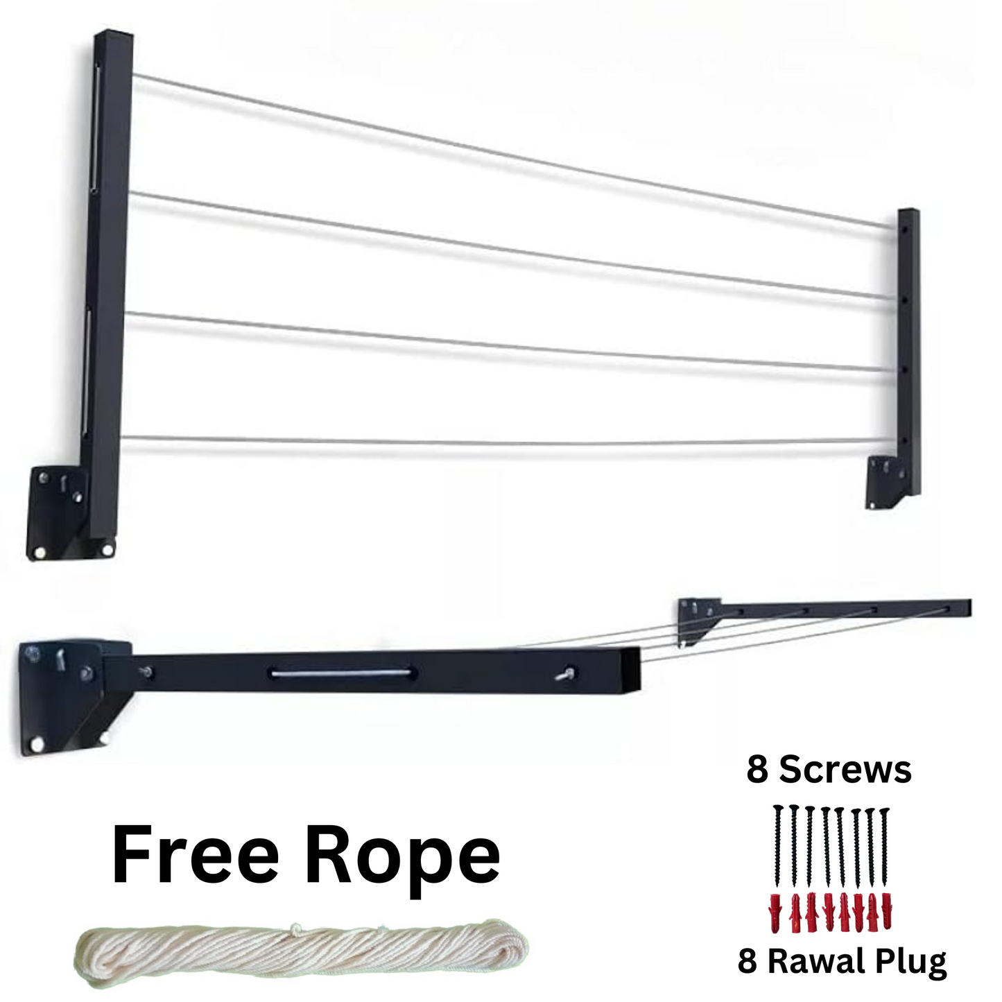 Wall Cloth Drying Stand Rack